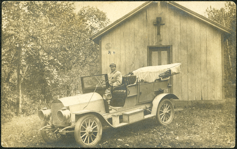 Bluff Head School Frederick Aston in Kenwill Car.jpg