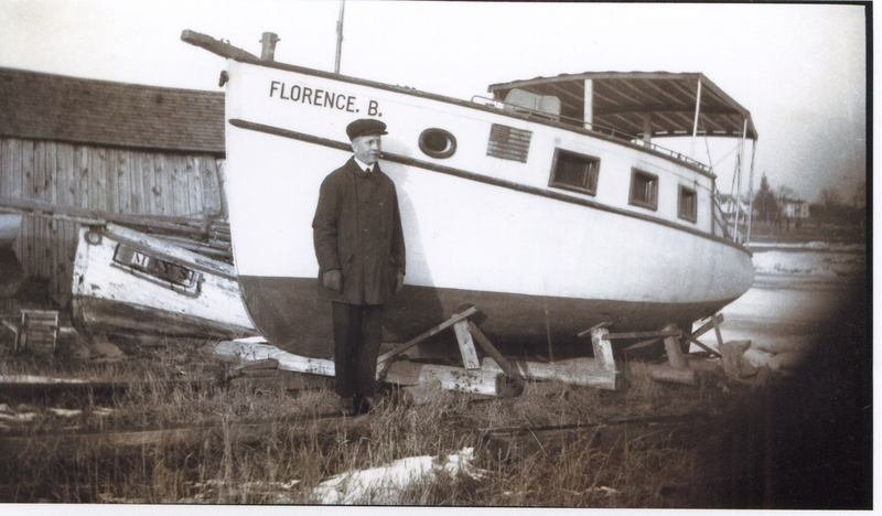 Looks like Sachems Head man with boat Florence B Whiteman 31146.jpg