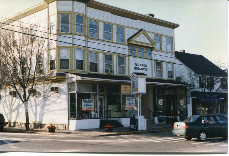 Douden's Drugstore, corner of Whitfield and Water St. November 1996-2.jpg