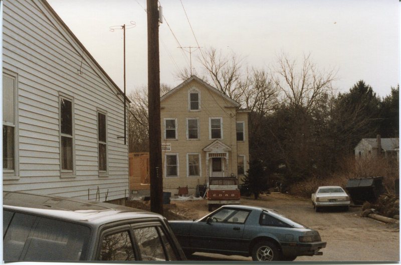 Boston Street house set back off street, near south end of Green, 1989, Hole in the Wall.jpg