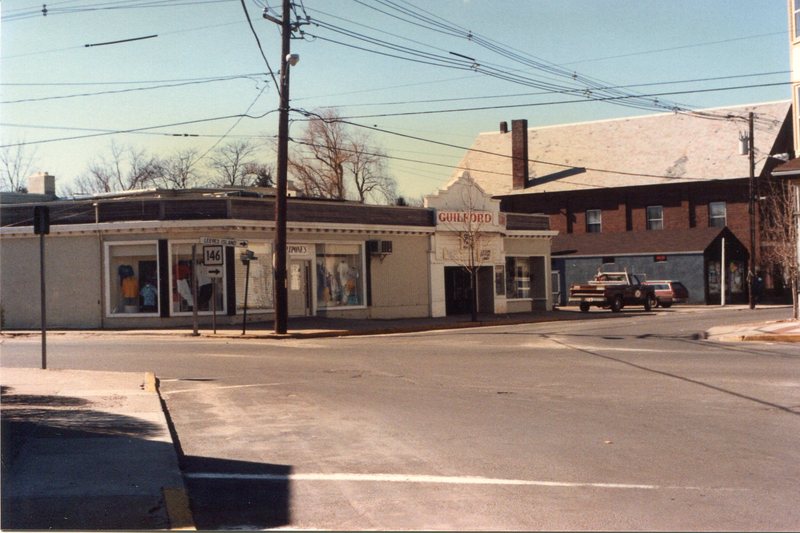 Corner of Whitfield and River, Former Guilford Theater, 1987.jpg