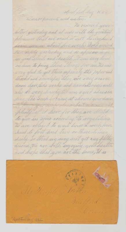 NORTON Elias letter 1862 Apr 1 page 1.jpg