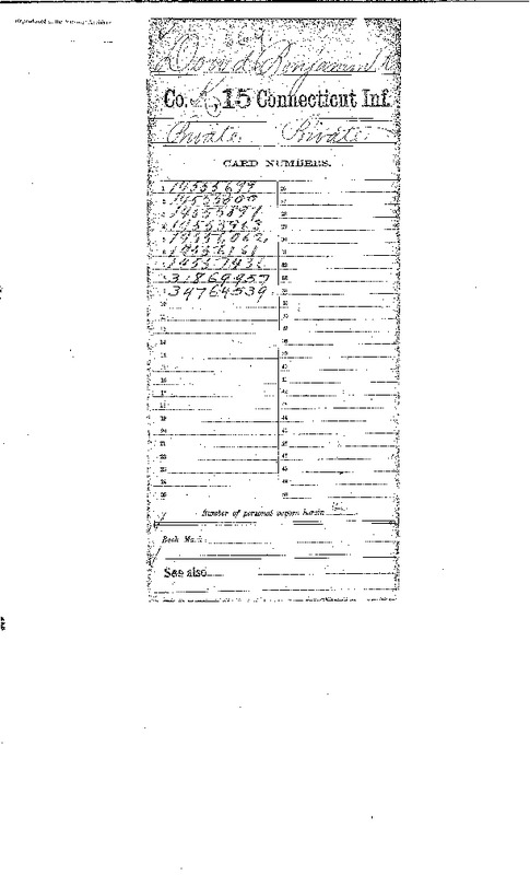 DOWD Benjamin R military file NARA.pdf