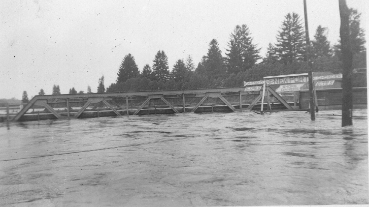 West Side Bridge day before the Hurricane (20 September 1938)