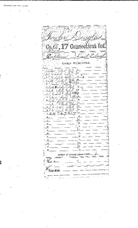 FOWLER Douglass M 17th CT military file NARA.pdf