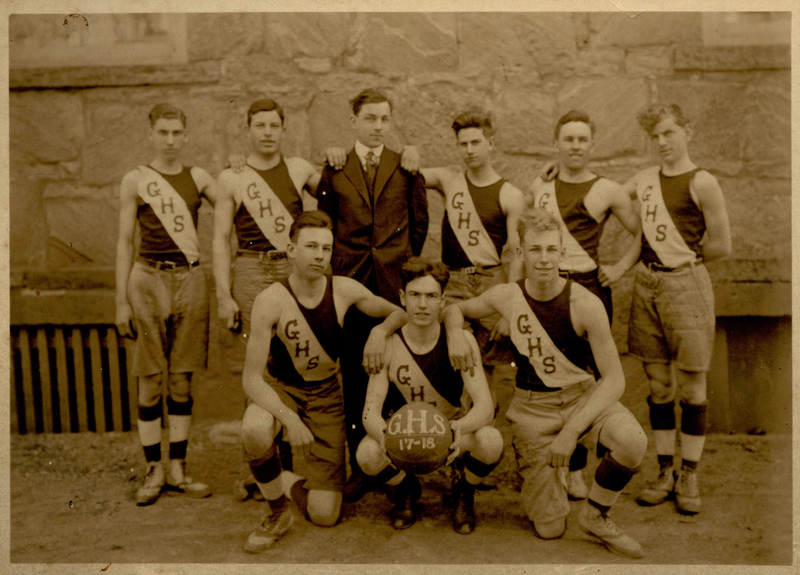 GHS Basketball team 1917-18-HR Pic File 37C.jpg