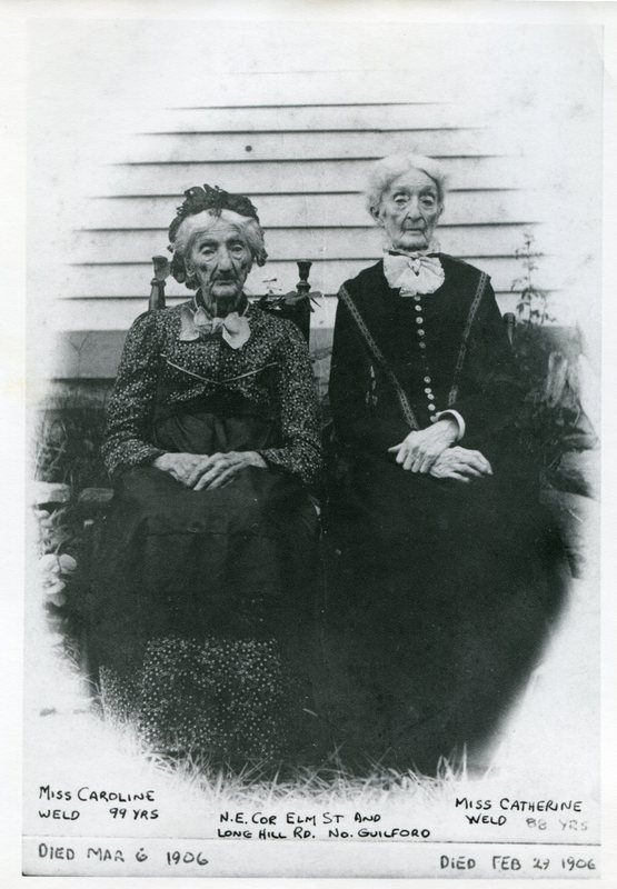 Caroline and Catherine Weld, North Branford.jpg