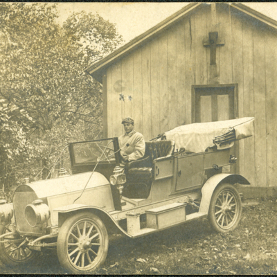 Bluff Head School Frederick Aston in Kenwill Car.jpg