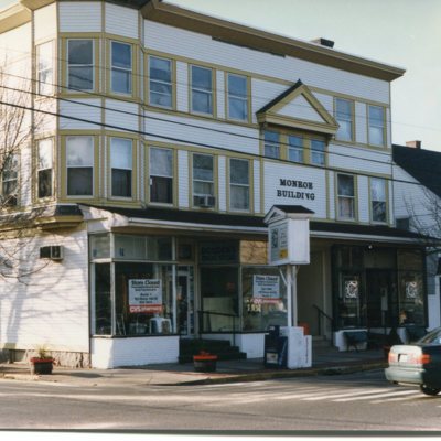 Douden's Drugstore, corner of Whitfield and Water St. November 1996-2.jpg