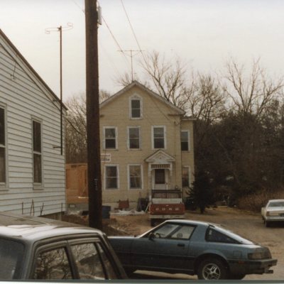 Boston Street house set back off street, near south end of Green, 1989, Hole in the Wall.jpg