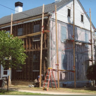 Christ Church parsonage, 11 Park Street, front and south side, July 17, 2008.jpg