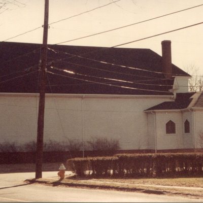 St Albans Lodge side view, 1986, Whitfield and High sts372.jpg