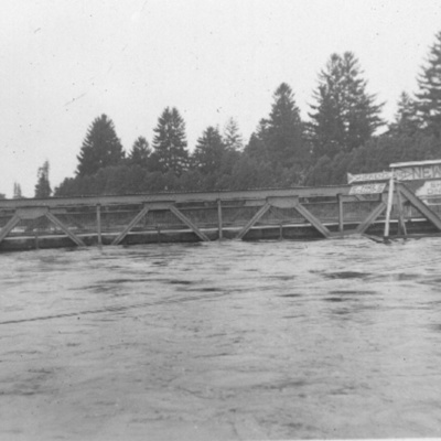 West Side Bridge day before the Hurricane (20 September 1938)