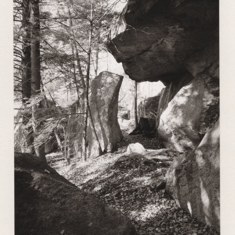 4 Colonial Caves Lost Lake Cockaponset State Forest Guilford CT 1969.jpg