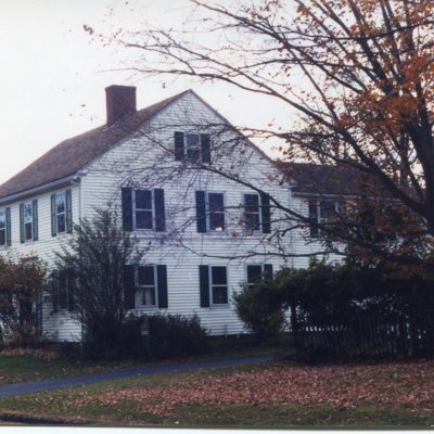 Timothy Seward Jr. House, 246 Goose Ln. corner of Goose Ln and Moroso Dr. Nov, 1998, front and north side of house, house razed.jpg