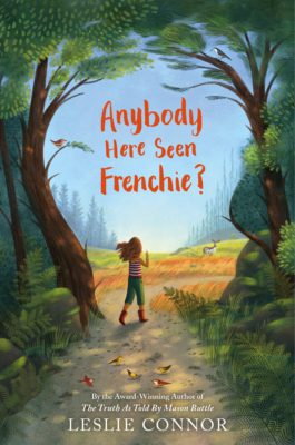 book cover for the title -anybody here seen frenchie?-