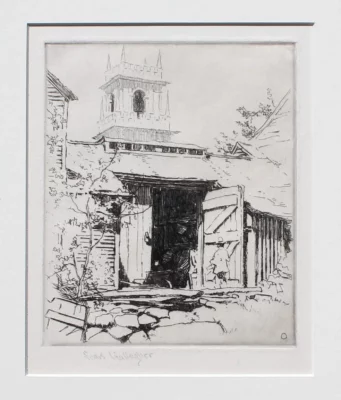 Etching by Sears Gallagher