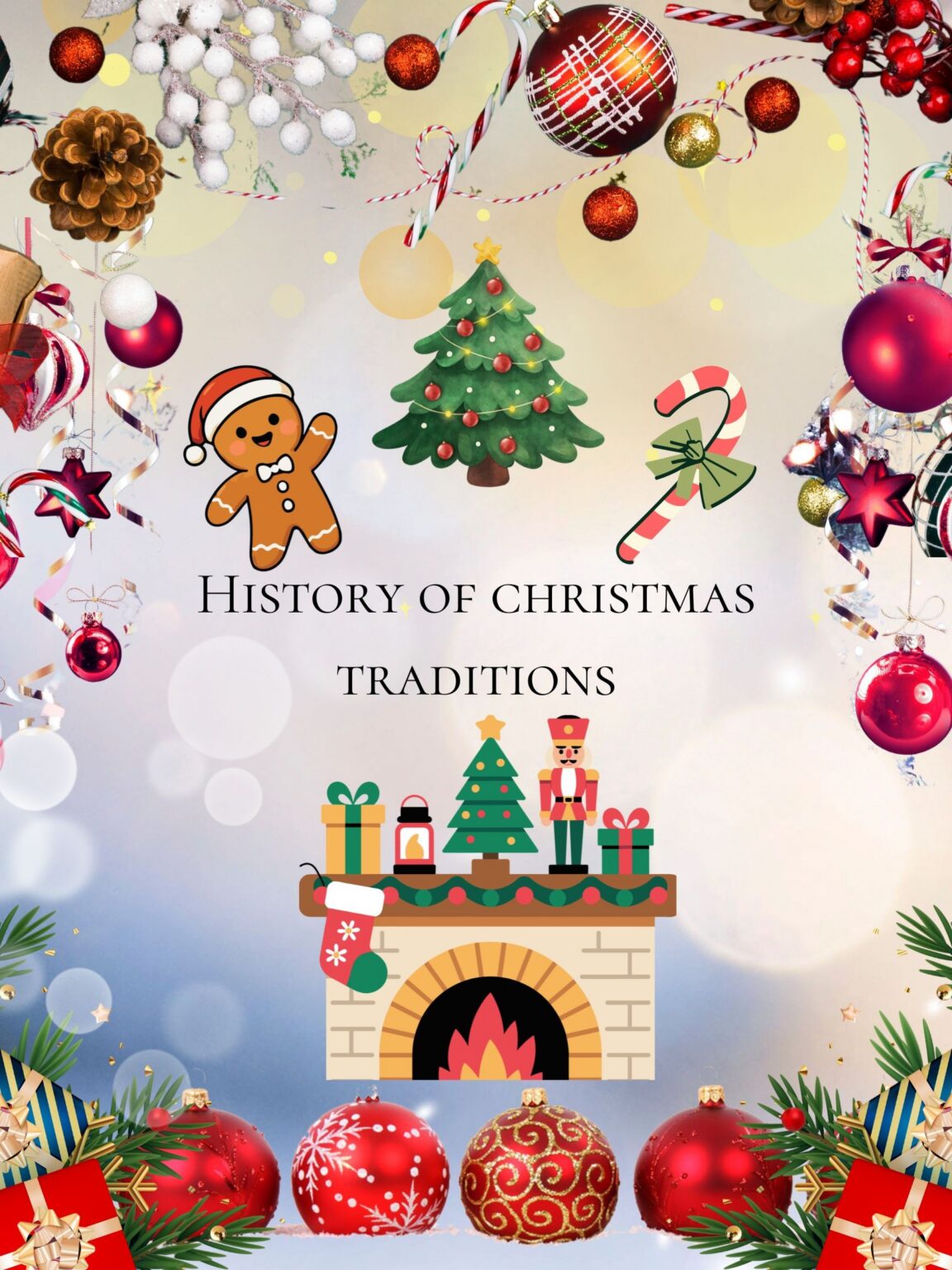 History Comes Alive! The History of Christmas Traditions Guilford