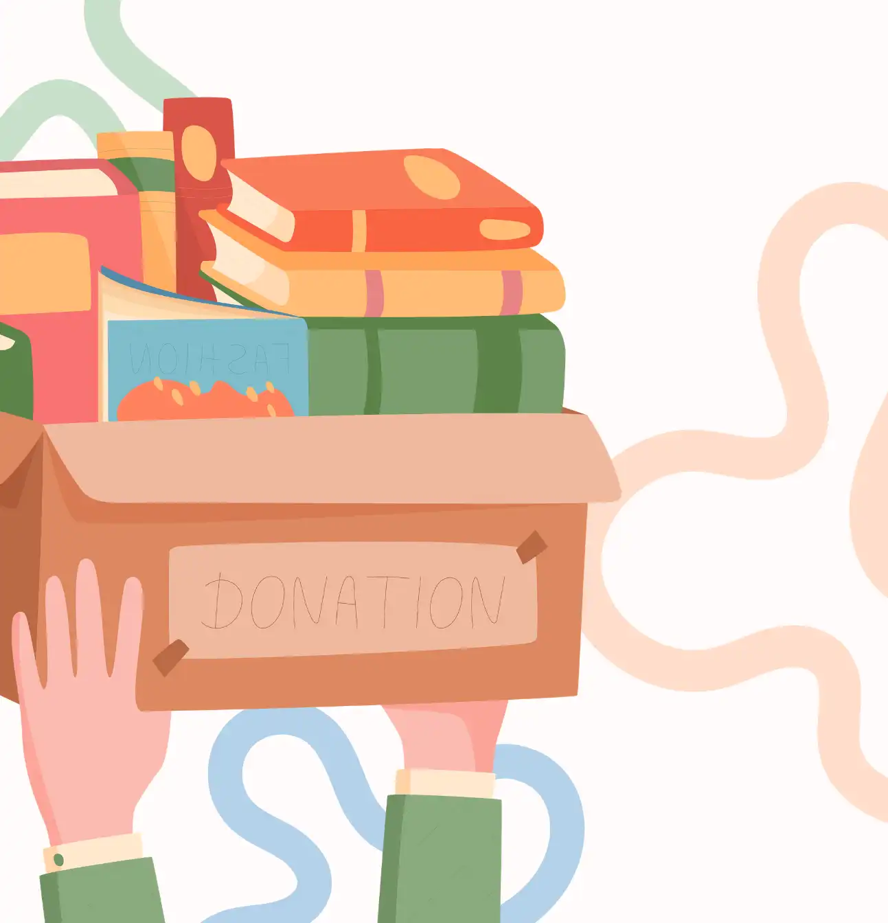 Book donations paused